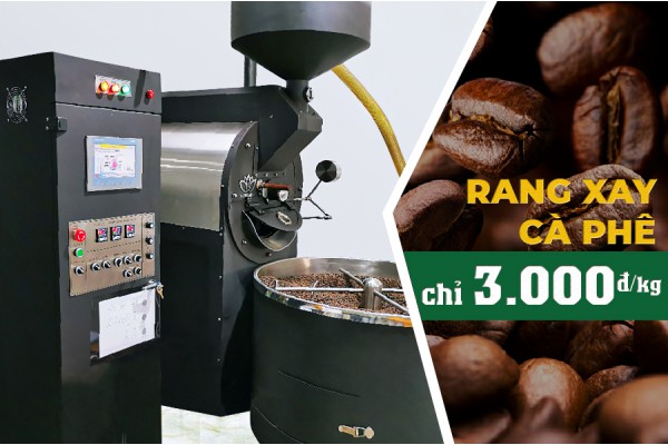 RANG XAY GIA CÔNG CÀ PHÊ CHỈ TỪ 3K